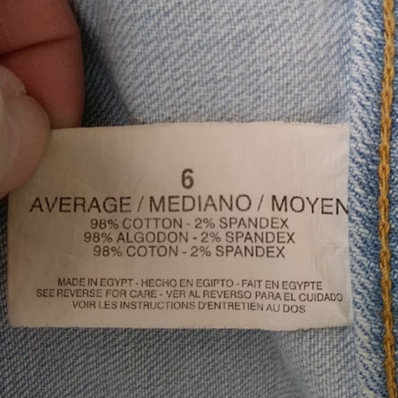 Jeanstar Cuffed Capri Jeans Size 8 Blue - Picture 3 of 16